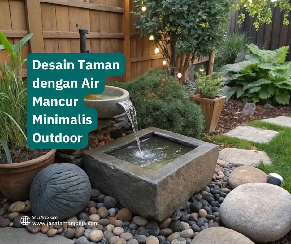 Air Mancur Minimalis Outdoor