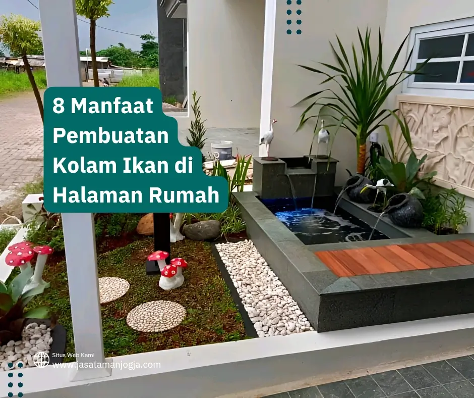 Manfaat Pembuatan Kolam Ikan di Halaman Rumah